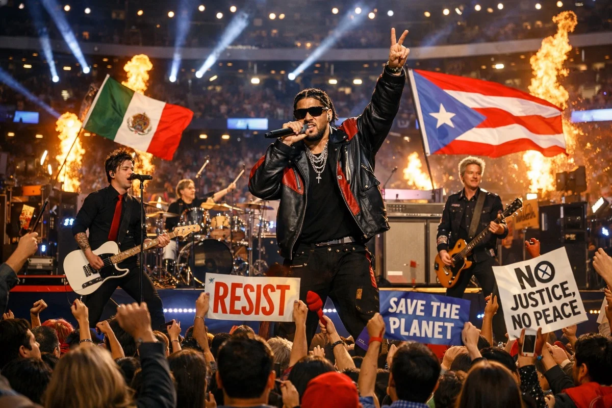 Quand le Super Bowl devient une scène politique : Bad Bunny et Green Day en tête d'affiche