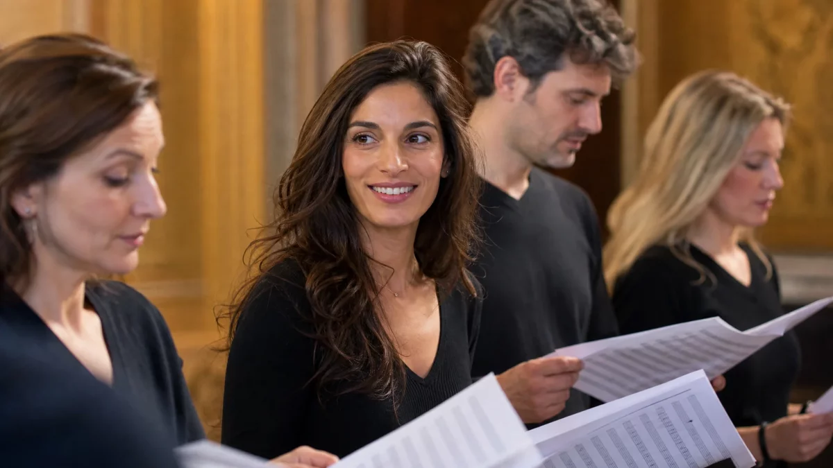 Tatiana Silva rejoint une chorale après ses adieux à la météo