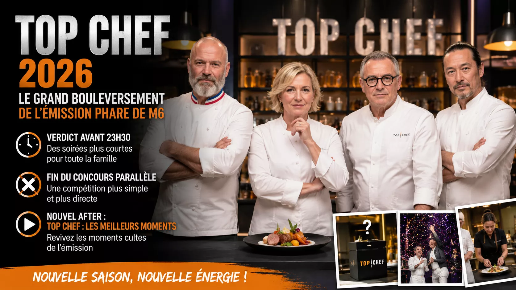 Top Chef 2026 : Le grand bouleversement de l'émission culinaire phare de M6