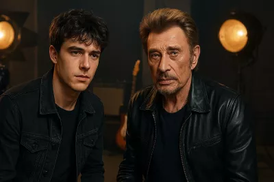 Un nouveau visage pour le biopic de Johnny Hallyday : Benjamin Voisin prêt à relever le défi